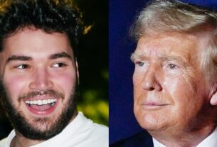 Adin Ross entrevista Trump e presenteia-o com um Cybertruck e um Rolex