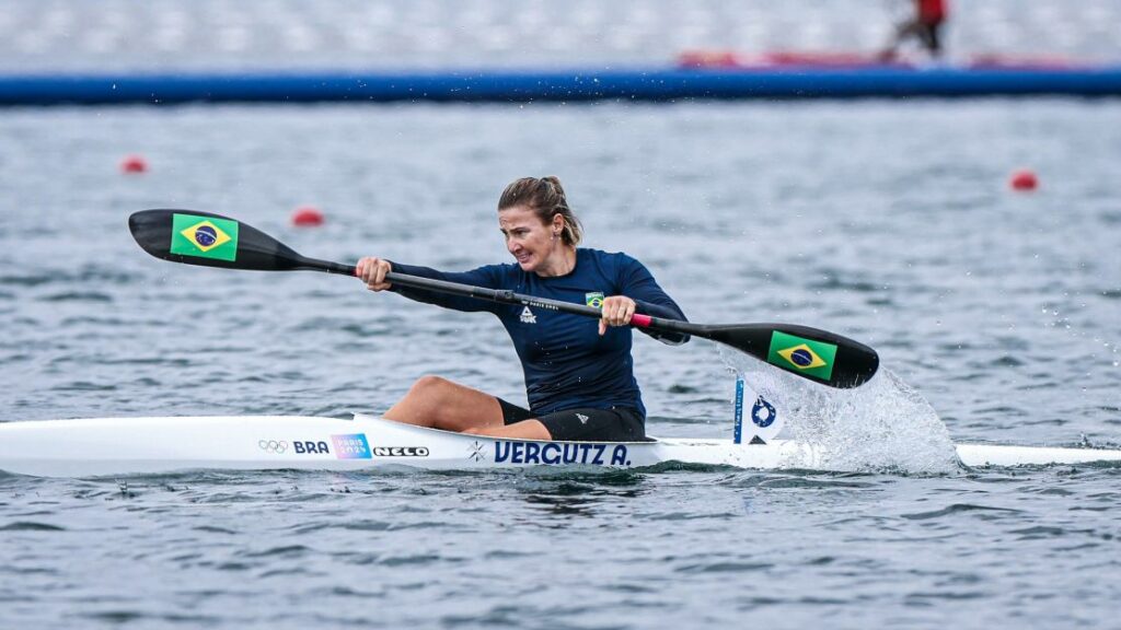 Ana Paula Vergutz na canoagem: horário e onde assistir à semifinal do K1 500m