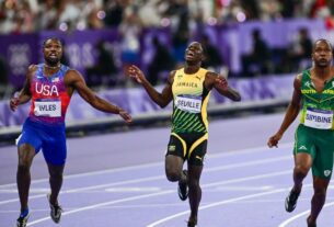 Analisando como Noah Lyles conquistou os 100m rasos apesar do início lento