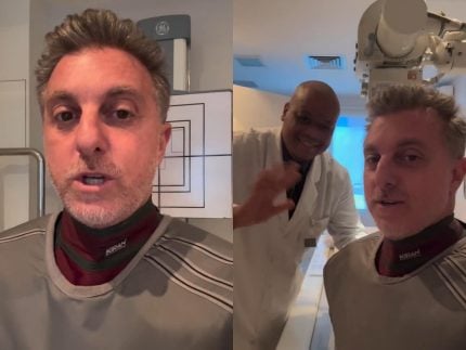 Após acidente doméstico nas férias, Luciano Huck procura hospital e faz raio-x