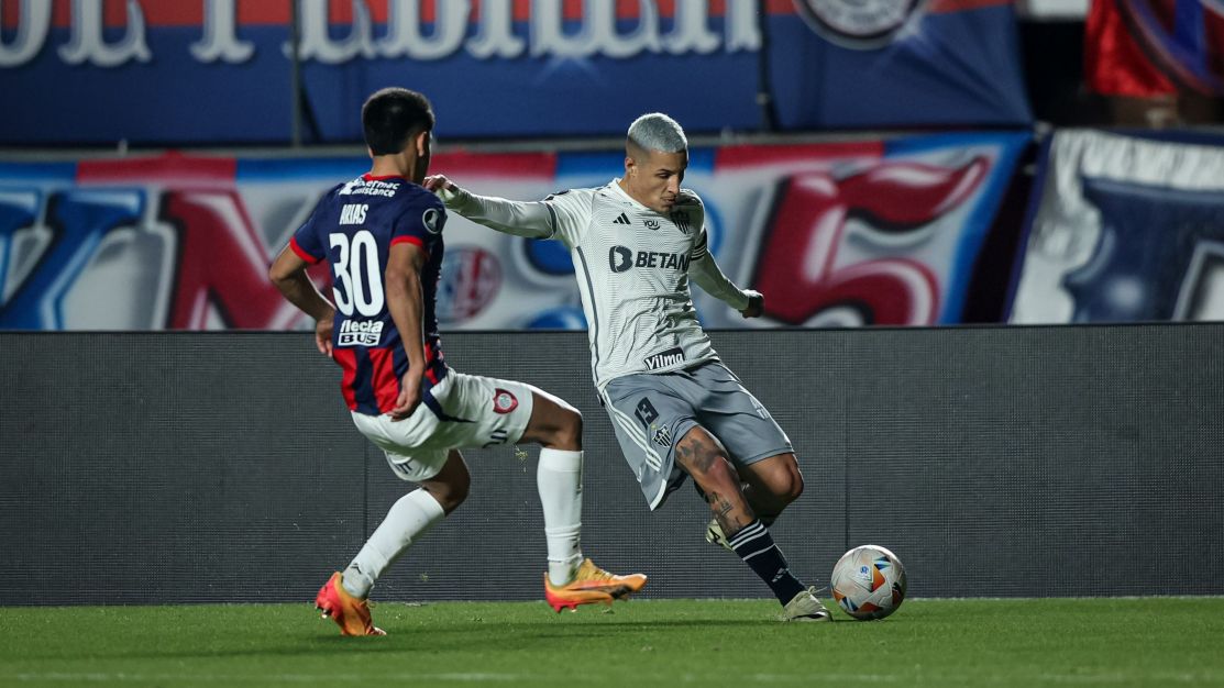 Atlético-MG sai atrás, mas busca empate com San Lorenzo na Libertadores