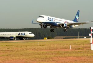 Azul anuncia corte de capacidade e suspensão de vários voos internacionais em medidas contra coronavírus