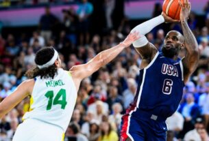 Basquete masculino dos EUA atropela o Brasil e avança às semifinais olímpicas