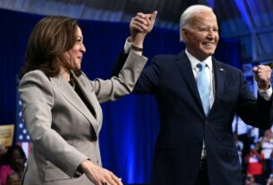 Biden faz campanha com Harris pela primeira vez desde a reformulação da chapa