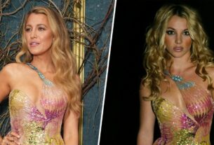 Blake Lively usa o mesmo vestido Versace que Britney Spears usou em 2002 na estreia de 'It Ends With Us'