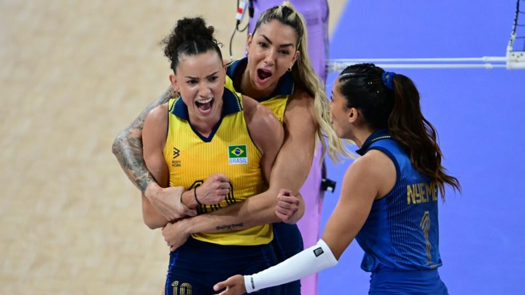 Brasil vence a Turquia no vôlei feminino e conquista o bronze em Paris 2024