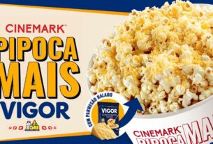 Cinemark apresenta Pipoca Mais Parmesão