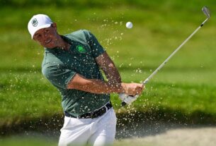 Destaques da 1ª rodada do evento olímpico de golfe masculino