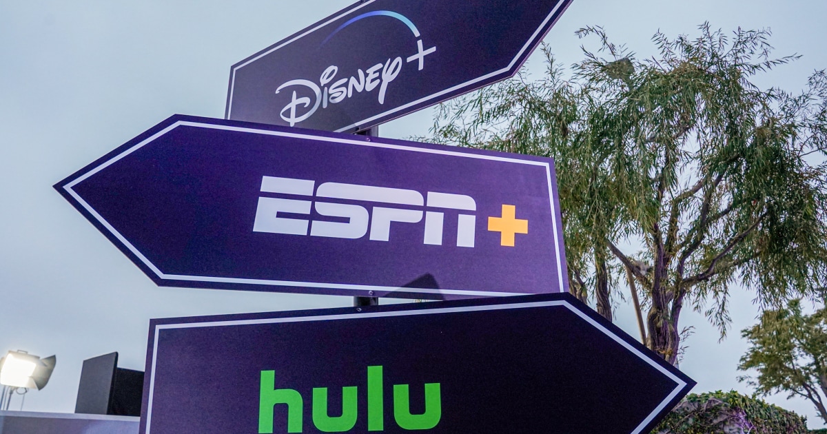 Disney aumenta preços de streaming para Hulu, Disney+ e ESPN+