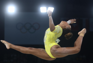 É prata! Rebeca Andrade garante mais uma medalha para o Brasil na Ginástica