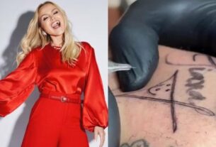 Eliana dá autógrafo em braço de fã e assinatura é eternizada com tatuagem