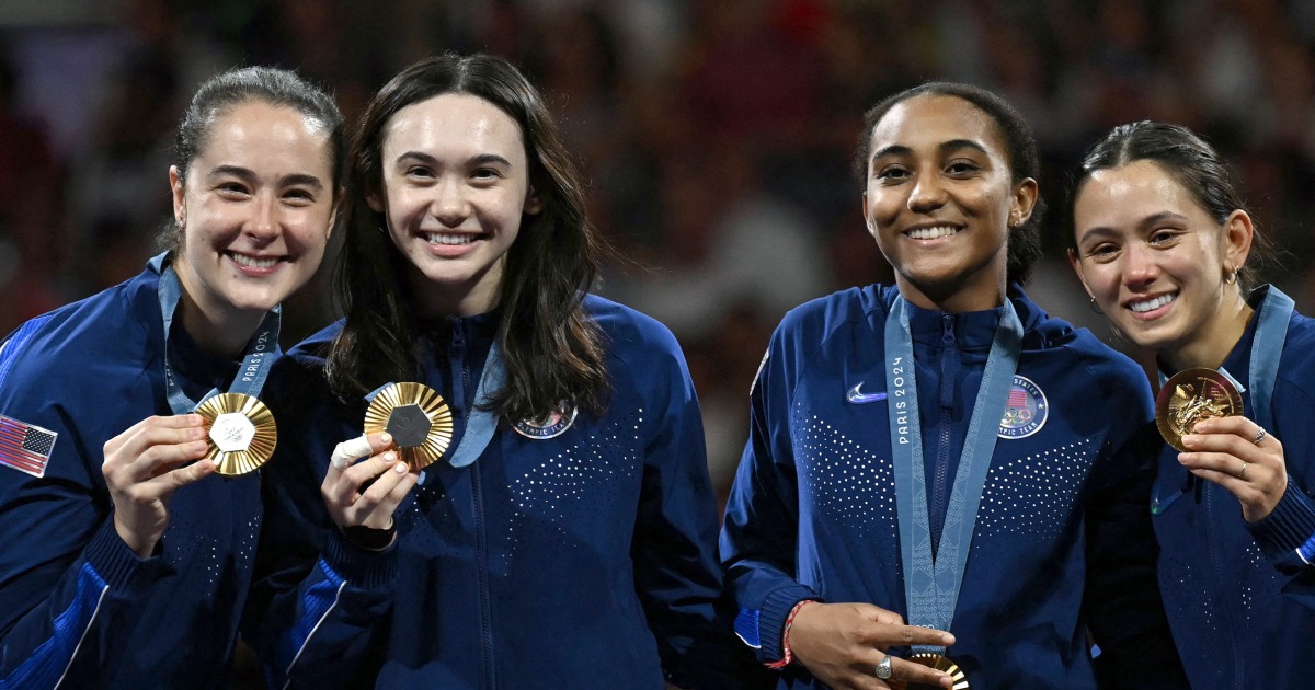 Estados Unidos e China lutam para empatar 40-40 pelo maior número de medalhas de ouro olímpicas