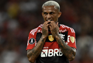 Wesley, lateral direito do Flamengo (Reprodução)