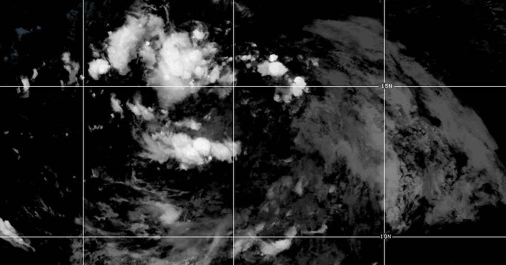 Frente atlântica se transforma em tempestade tropical em direção às Ilhas Virgens dos EUA