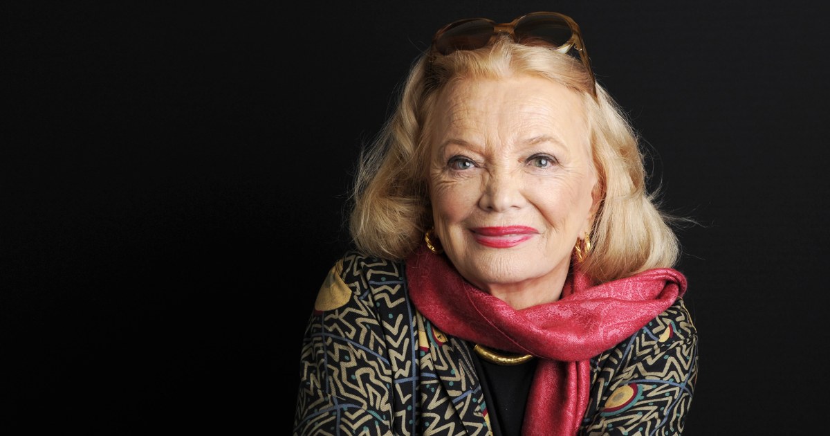 Gena Rowlands, lenda da atuação que estrelou 'Diário de uma Paixão', morre aos 94 anos