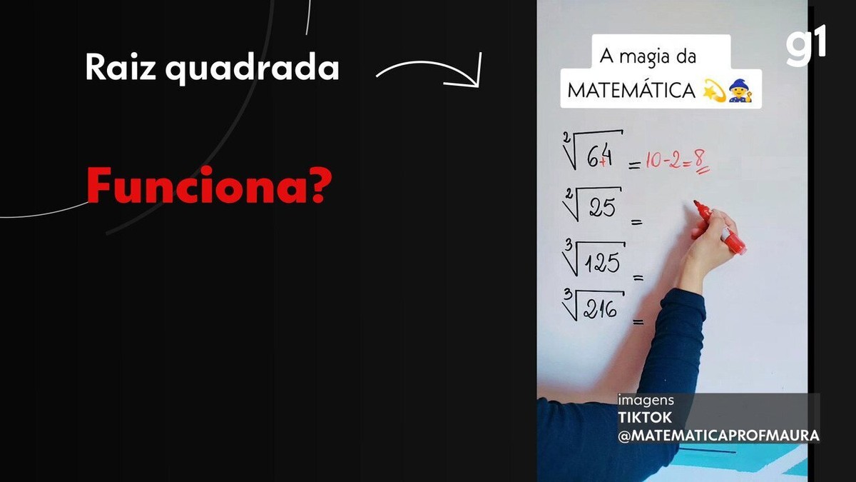 Golpe da raiz quadrada: por que truque de matemática ensinado nas redes pode 'roubar' seus pontos no Enem?