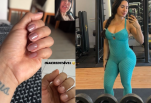 Isabelle Nogueira mostra antes e depois de mau hábito que adquiriu no BBB 24