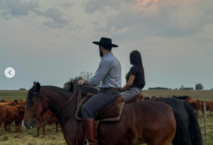 Isabelle Nogueira se declara para Matteus após dias em Alegrete: “Já estou com saudade”