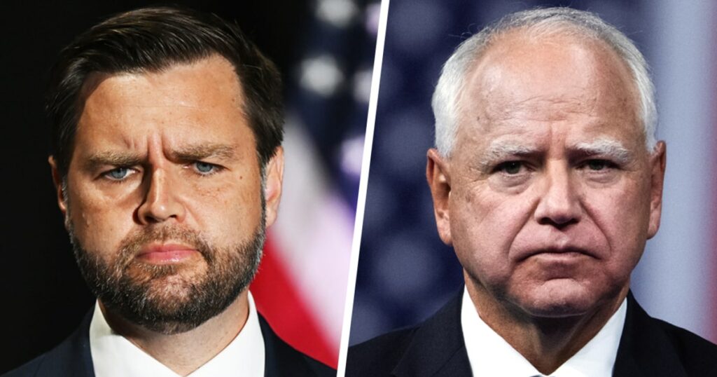 JD Vance e Walz concordam com debate vice-presidencial em 1º de outubro