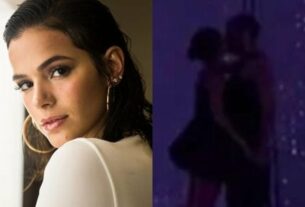 João Guilherme assume Bruna Marquezine com beijão cinematográfico em aniversário