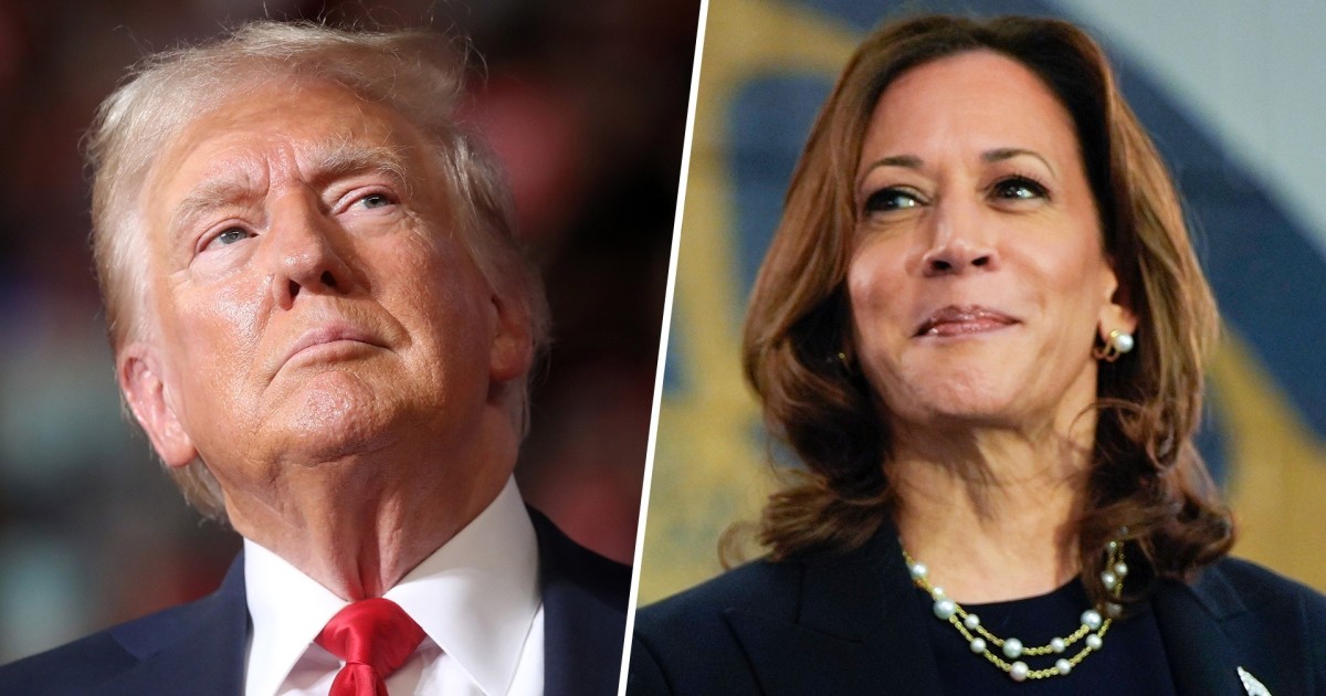 Kamala Harris e Donald Trump concordam em debater em setembro