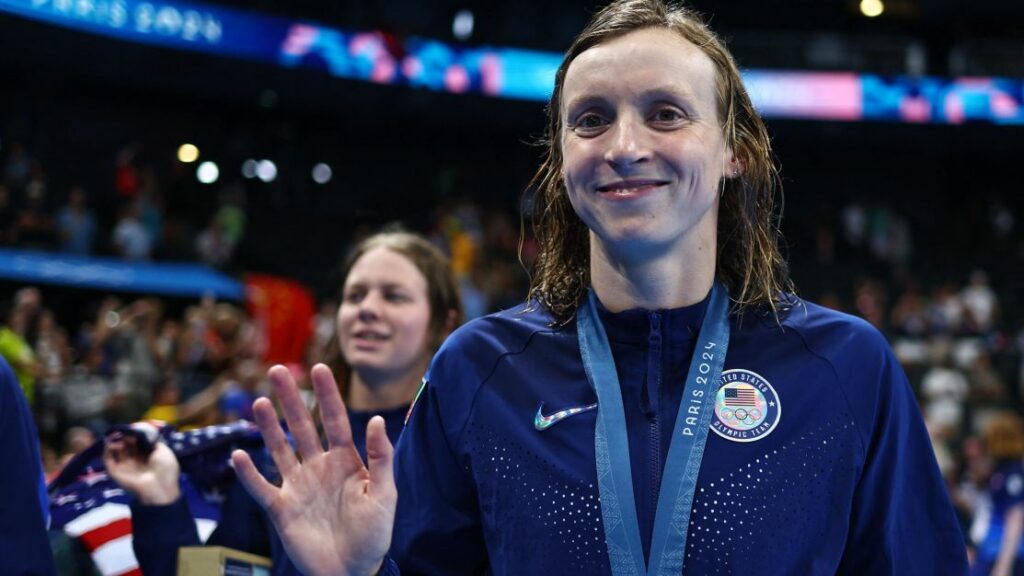 Katie Ledecky elogia atmosfera de Paris após disputar Tóquio 2020 na pandemia