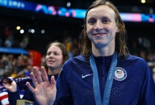 Katie Ledecky elogia atmosfera de Paris após disputar Tóquio 2020 na pandemia