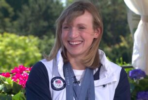 Katie Ledecky fala com o TODAY sobre vitórias históricas nas Olimpíadas de 2024