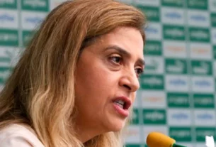 Leila, presidente do Palmeiras, não vai ao jogo contra o Botafogo no Rio. Entenda!