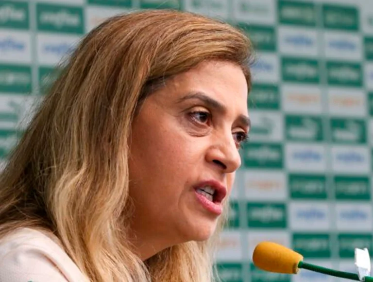 Leila, presidente do Palmeiras, não vai ao jogo contra o Botafogo no Rio. Entenda!