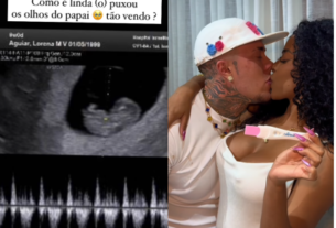 MC Daniel se derrete com ultrassom de filho com Lorena: “Puxou os olhos do papai”