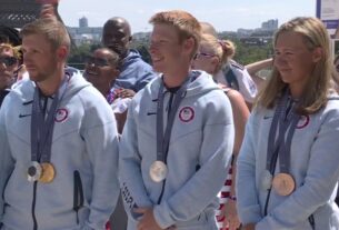 Medalhistas dos EUA em atletismo, basquete 3x3 e skeet inscrevam-se HOJE