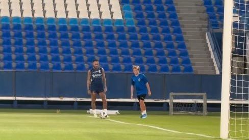 Neymar mostra treino com filho e abre o jogo sobre paternidade; assista