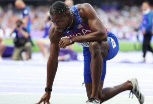 Noah Lyles leva bronze nos 200m após diagnóstico de COVID