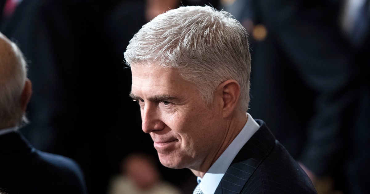 O juiz Neil Gorsuch alerta Biden para "ter cuidado" com as reformas da Suprema Corte