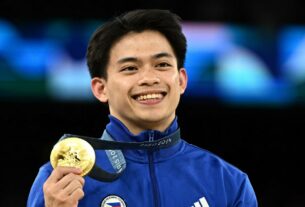 O primeiro atleta masculino das Filipinas a ganhar ouro olímpico provoca uma onda de #PinoyPride