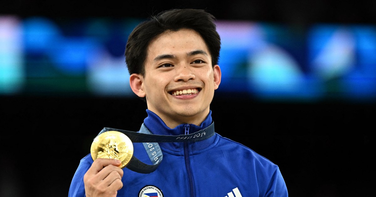 O primeiro atleta masculino das Filipinas a ganhar ouro olímpico provoca uma onda de #PinoyPride