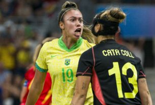 Olimpíada: Brasil atropela campeã mundial Espanha e vai à final do futebol feminino