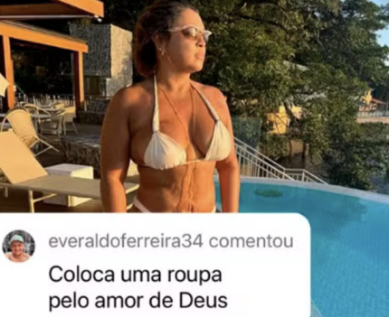 Preta Gil é alvo de críticas após postar foto de biquíni e rebate: “Melhore, mulher”