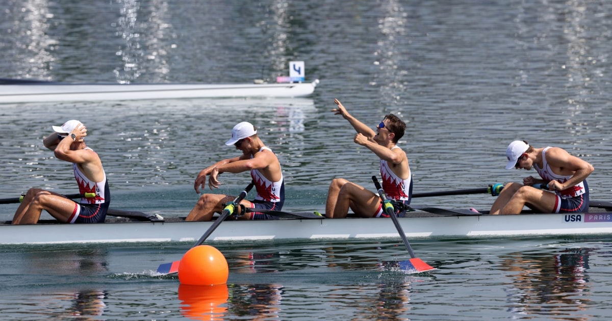 Primeira medalha de ouro no remo dos EUA em oito anos