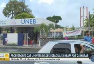 Professores das universidades estaduais da Bahia rejeitam proposta salarial e paralisam atividades nesta segunda-feira