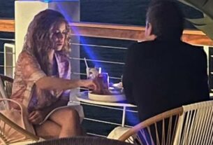 Shakira é flagrada em jantar com um homem misterioso em Miami (Reprodução / TMZ)