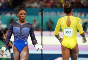 Rebeca Andrade x Simone Biles: compare as notas do individual geral da ginástica artística