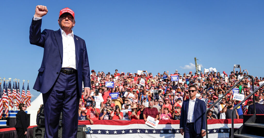 Serviço Secreto aprova vidro à prova de balas para proteger Trump em comícios ao ar livre