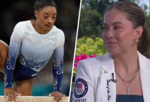 Shawn Johnson sobre as mulheres dos EUA que não conseguem vencer na trave de equilíbrio artística