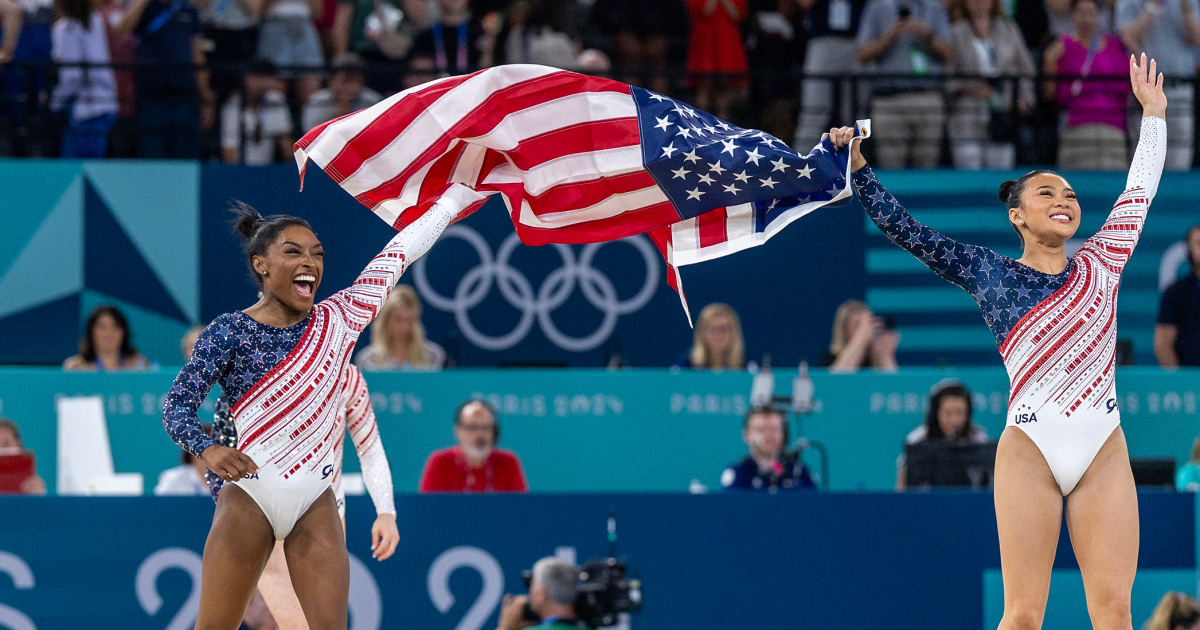 Simone Biles e Suni Lee se enfrentam na final geral olímpica de Paris