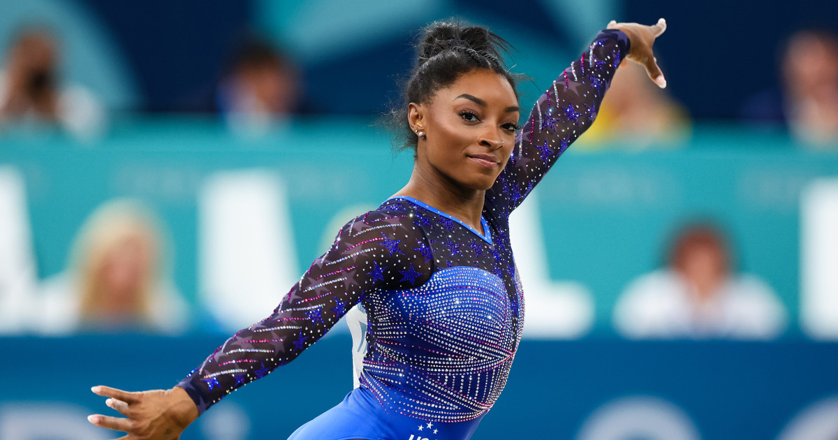 Simone Biles ganha prata no solo nas Olimpíadas de Paris e se torna a ginasta americana mais condecorada