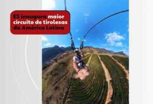 VÍDEO: Conheça o maior circuito de tirolesas da América Latina que chega a 400m de altura e até 120 km/h no ES | Norte e Noroeste - ES