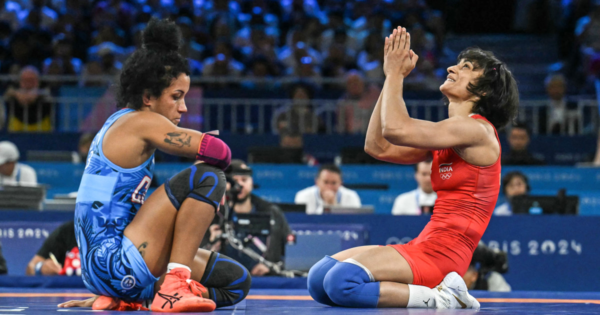 Vinesh Phogat, lutadora indiana que lutou contra assédio sexual, é desclassificada após fazer história olímpica