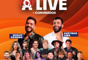 Wesley Safadão e Gusttavo Lima prometem fazer maior live de todos os tempos